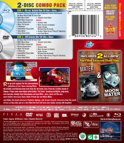 Cars Toon: Mater's Tall Tales - Blu-Ray/DVD (Used)
