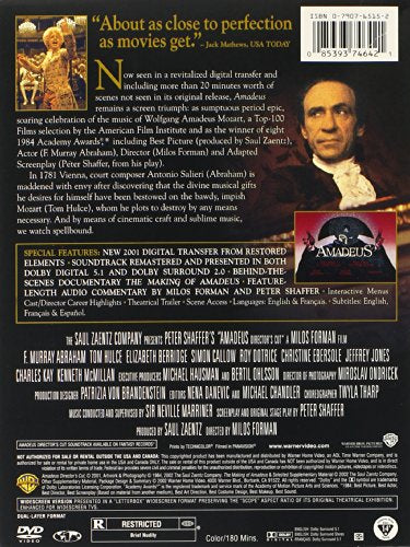 Amadeus (2-Disc Special Edition / Director's Cut) - DVD (Used)