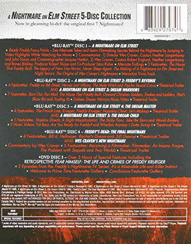 A Nightmare on Elm Street Collection - Blu-Ray (Used)