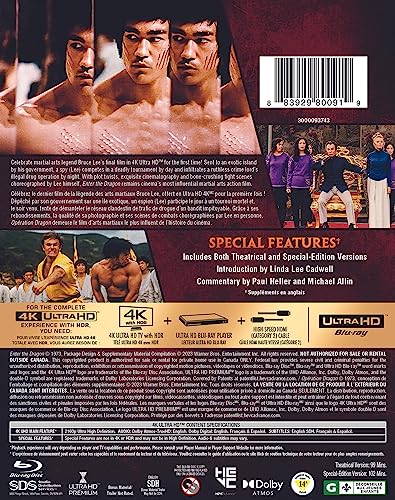 Enter The Dragon - 4K Ultra HD/Blu-ray