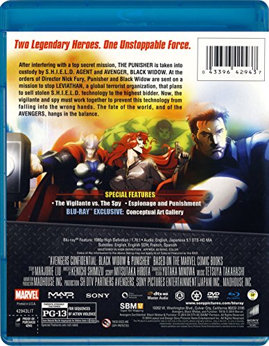 Avengers Confidential: Black Widow and Punisher [Blu-ray] (Sous-titres français) [Import]