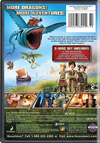 Dragons : Cavaliers de Beurk, partie 1 - DVD (Occasion)