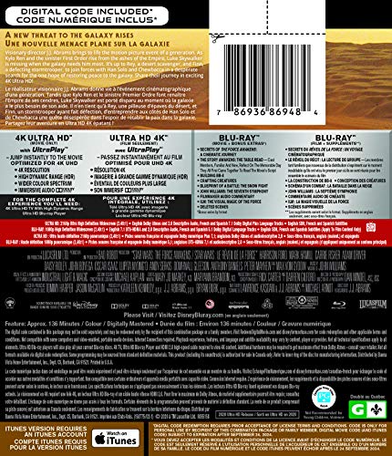 Star Wars: The Force Awakens - 4K/Blu-Ray