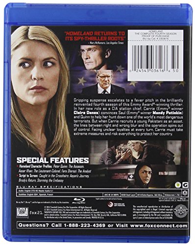Homeland: Season 4 - Blu-Ray