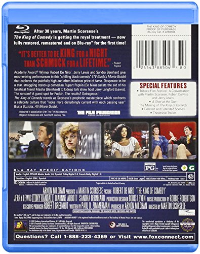 The King of Comedy [Blu-ray] [Import]