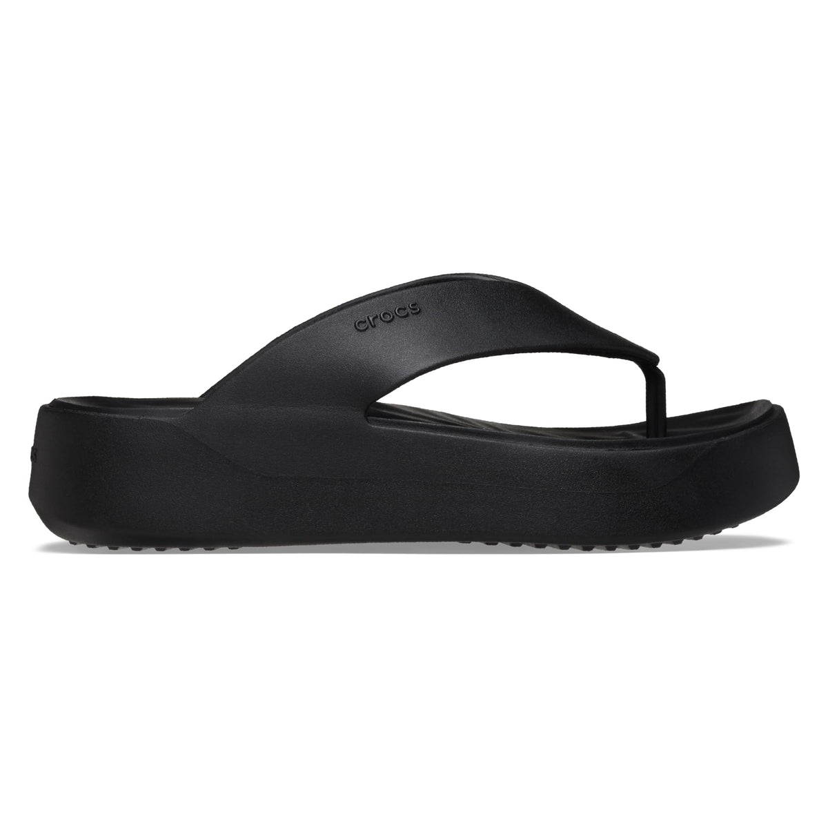 Crocs Women's Getaway Platform Flip Flops, Wedge Sandals for Women, Black, 7 🍁 All In One Marketplace Canada