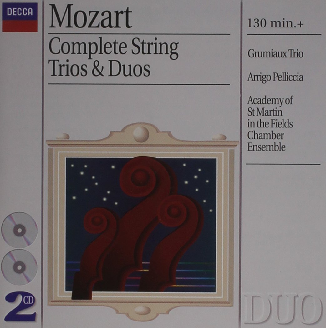 MOZART;WOLFGANG AMAD - COMP STR TRIOS/DUOS