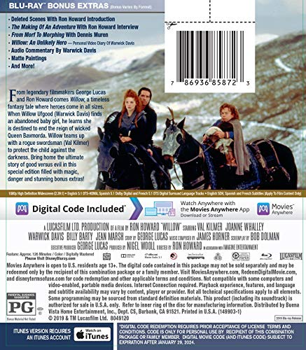 WILLOW [Blu-ray] (Bilingual)