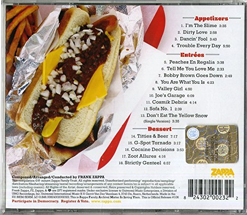 ZAPPAtite: Frank Zappa's Tastiest Tracks