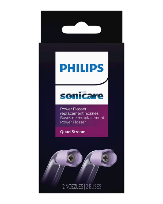 Philips Sonicare Power Flosser Quad Stream Tips, Compatible with Philips Sonicare Power Flosser Only, 2-Pack, HX3062/00 🍁 All In One Marketplace Canada