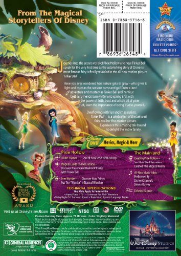Tinker Bell - DVD (Used)