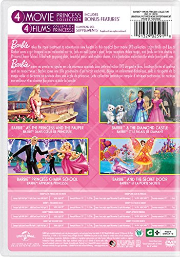 Barbie: 4-Movie Princess Collection [DVD]