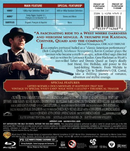Wyatt Earp - Blu-ray