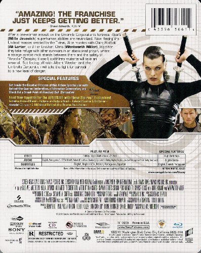 Resident Evil: AfterLife (Steelbook Edition) - Blu-Ray (Used)
