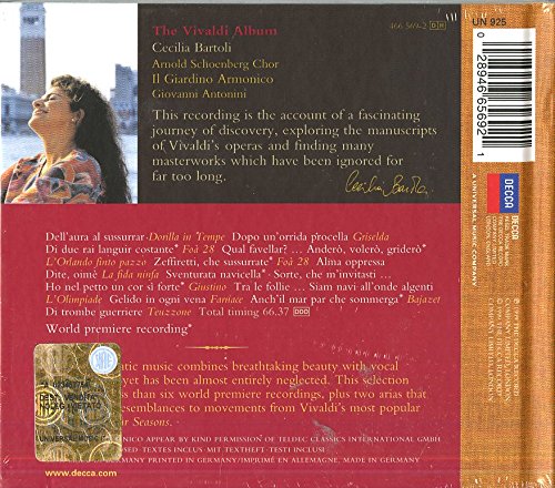 Cecilia Bartoli / The Vivaldi Album - CD (Used)