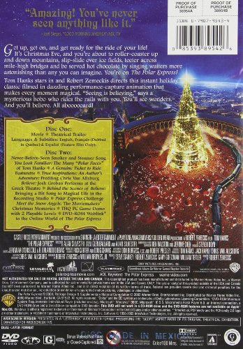 The Polar Express (Two-Disc Widescreen Edition) [Import]
