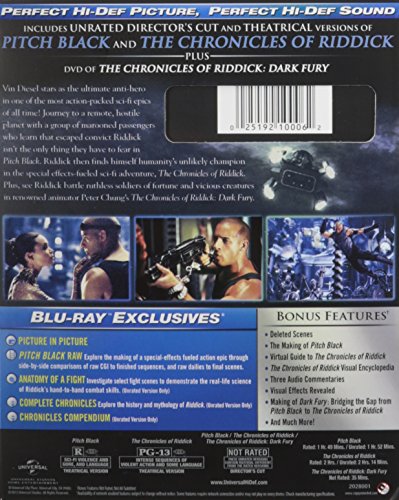 Riddick Collection (Pitch Black / Chronicles of Riddick) - Blu-Ray