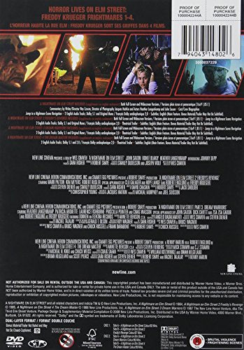 4 films cultes : Les Griffes de la nuit 1 à 4 - DVD