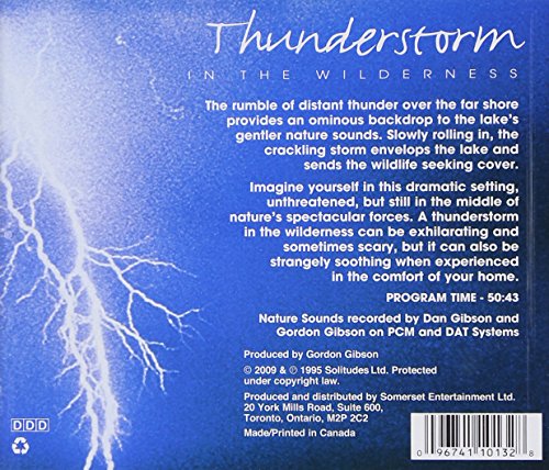 Dan Gibson / Solitudes : Thunderstorm in the Wilderness - CD (Used)