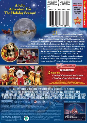 Santa Buddies: The Legend of Santa Paws - DVD