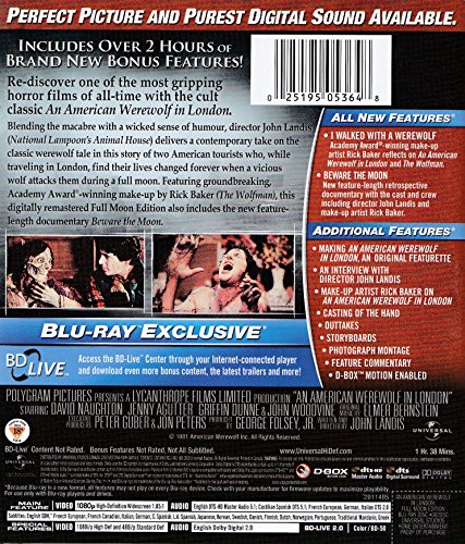 Le Loup-garou de Londres (Édition Pleine Lune) - Blu-Ray (Occasion)