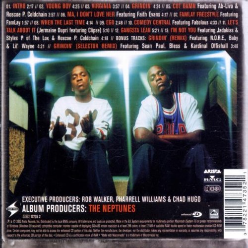 Clipse / Lord Willin' (Ex) - CD