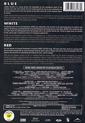 Trois couleurs (Bleu / Blanc / Rouge) - DVD