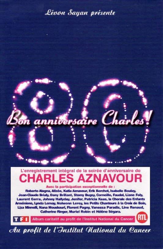 Charles Aznavour : Bon anniversaire Charles
