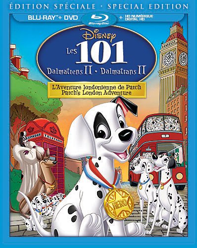 Les 101 Dalmatiens II : L’Aventure londonienne de Patch [Blu-ray + DVD + Digital Copy] (Bilingual)
