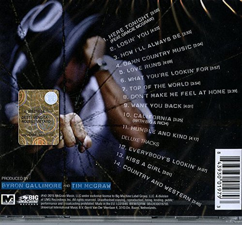 Tim McGraw / Damn Country Music [Édition Deluxe] - CD
