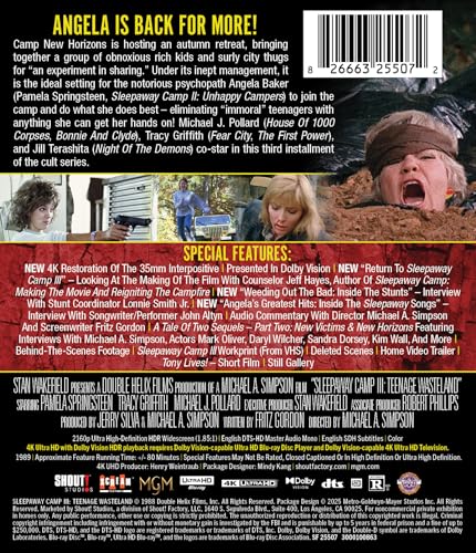 Sleepaway Camp III: Teenage Wasteland  [Collector's Edition] - 4K