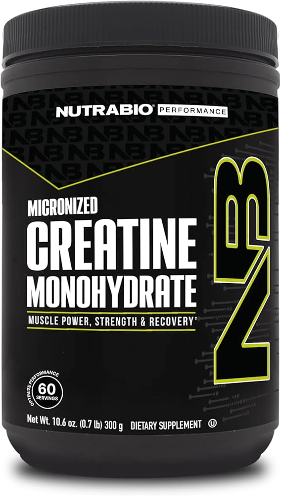 NutraBio Creatine Monohydrate