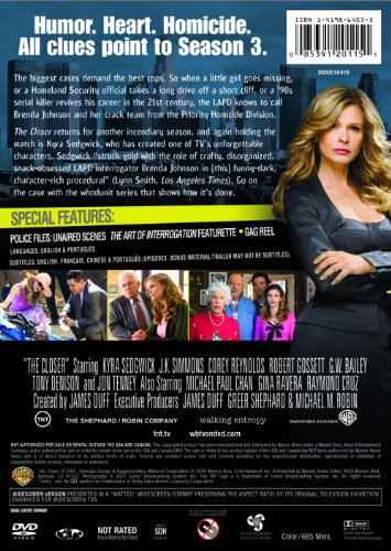 The Closer: The Complete Third Season - DVD (Used)