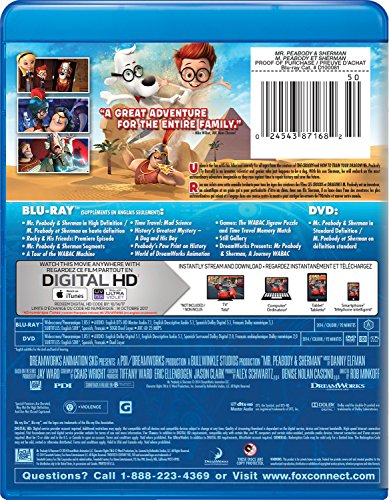 Mr. Peabody & Sherman - Blu-Ray/DVD (Used)