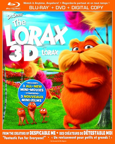 Dr. Seuss' The Lorax - 3D Blu-Ray/Blu-Ray/DVD (Used)