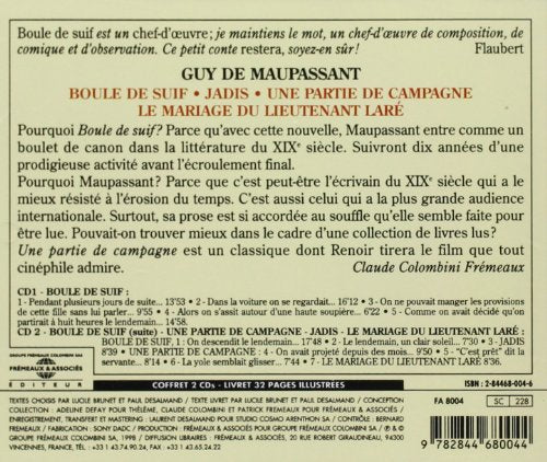 Guy De Maupassant:Boile De Suif