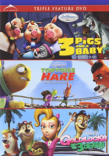 Unstable Fables: Triple Feature (3 Pigs and a Baby / Tortoise vs Hare / Goldilocks and the 3 Bears) (Bilingual)