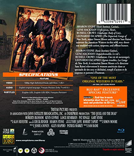 The Quick and the Dead - Blu-Ray
