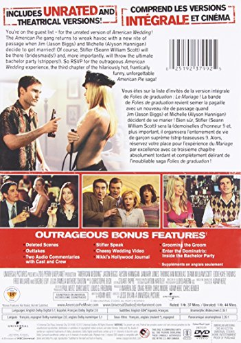 American Wedding (Extended Unrated Widescreen Party Edition) - DVD (Used)