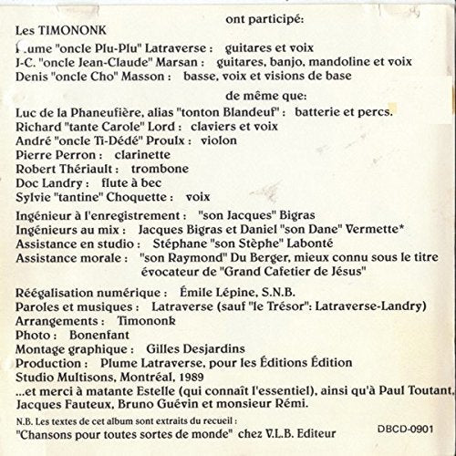 Chansons Pour Toutes Sortes De Monde - 1990