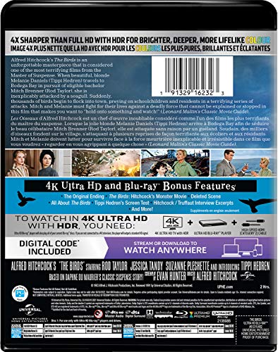 The Birds - 4K/Blu-Ray (Used)