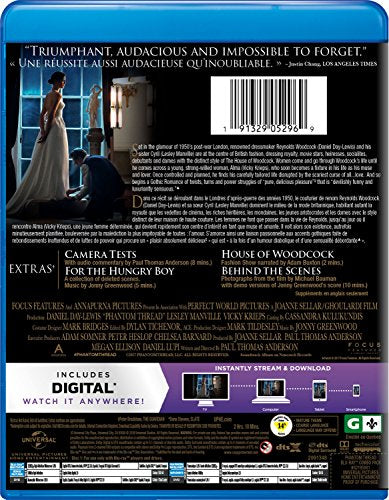 Phantom Thread - Blu-Ray/DVD (Used)
