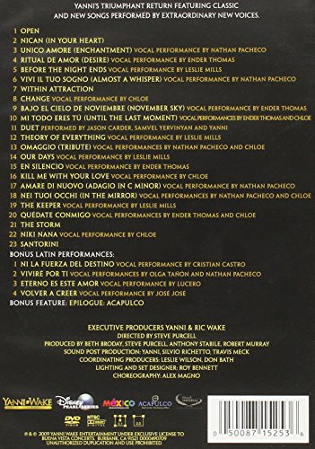 Yanni Voices Live in Concert