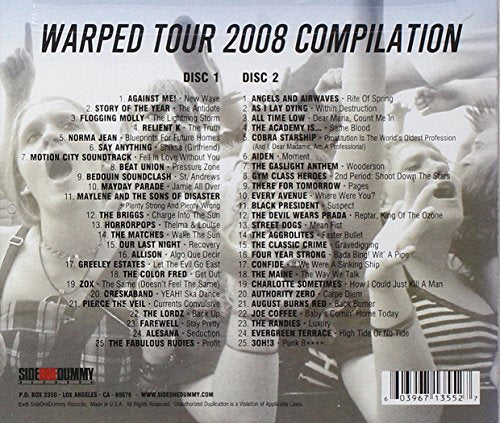 2008 Warped Tour Compilation / Various