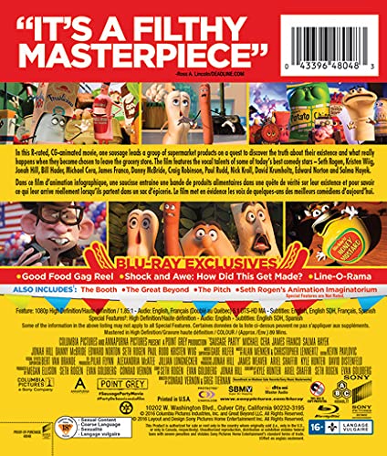 Sausage Party [Blu-ray] (Bilingual)