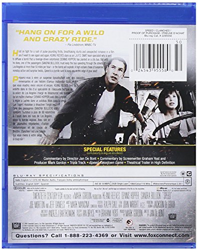 Speed 20th Anniversary Edition - Blu-Ray