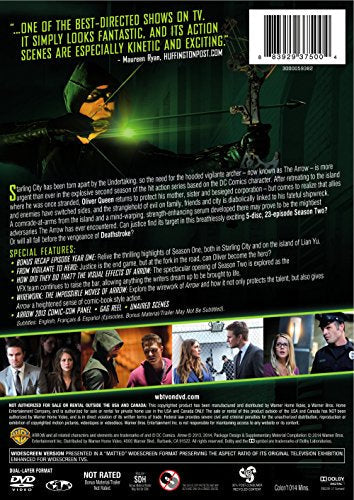 Arrow: The Complete Second Season - DVD (Used)