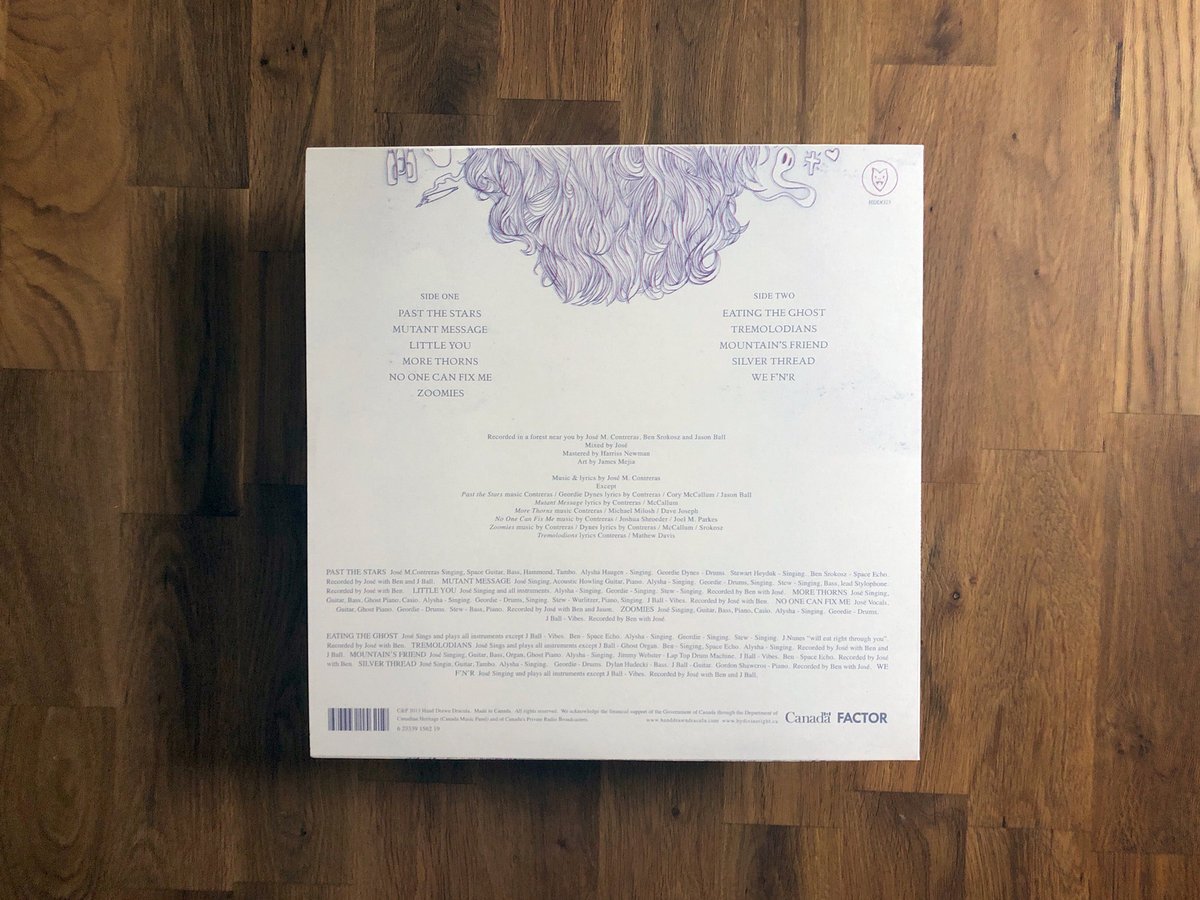 By Divine Right / Organized Accidents - Purple LP Vinyl
