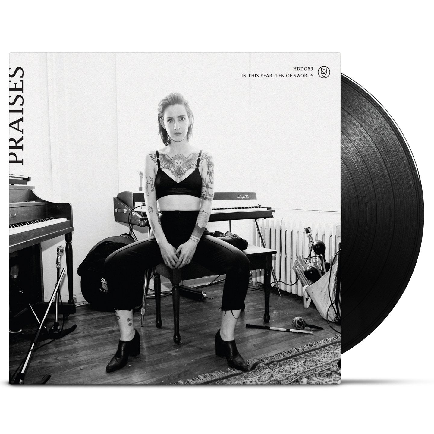 Praises / In This Year: Ten of Swords - Black in Clear LP Vinyl