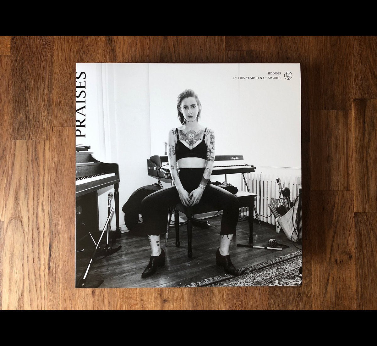Praises / In This Year: Ten of Swords - Black in Clear LP Vinyl